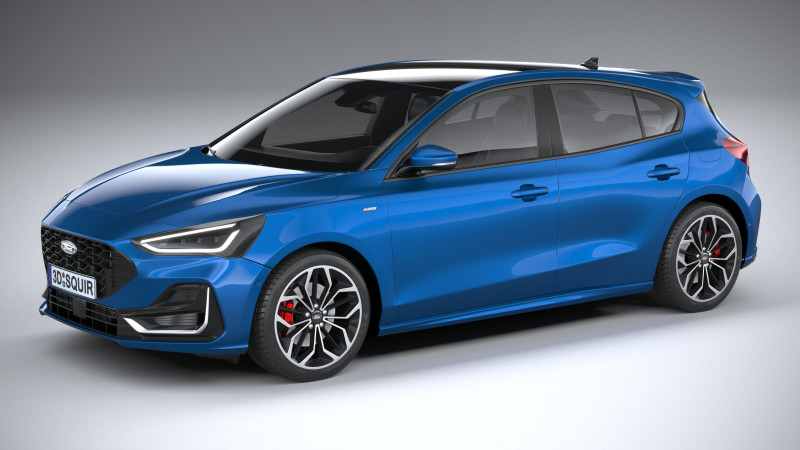 Focus 2022 Modello 3D .c4d .max .obj .3ds .fbx .stl .blend