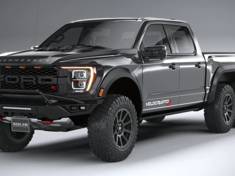 Hennessey Velociraptor 6X6 2024 Modelo 3D