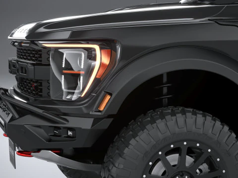 Hennessey Velociraptor 6X6 2024 Modelo 3D