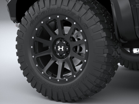 Hennessey Velociraptor 6X6 2024 Modèle 3D