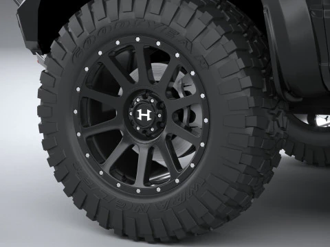 Hennessey Velociraptor 6X6 2024 Modelo 3D
