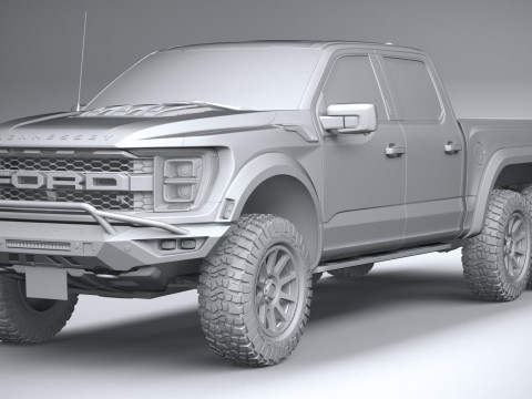 Hennessey Velociraptor 6X6 2024 Modèle 3D