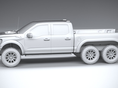 Hennessey Velociraptor 6X6 2024 Modèle 3D