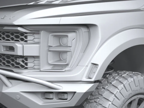 Hennessey Velociraptor 6X6 2024 Modelo 3D