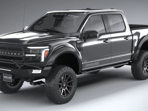Hennessey Venom 800 F-150 2024 3D Model