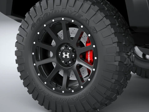Hennessey Venom 800 F-150 2024 3D Model