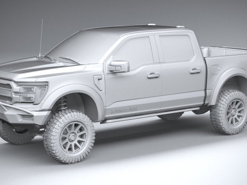 Hennessey Venom 800 F-150 2024 3D Модель