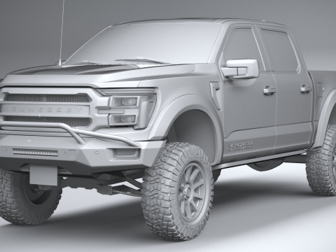 Hennessey Venom 800 F-150 2024 3D Модель