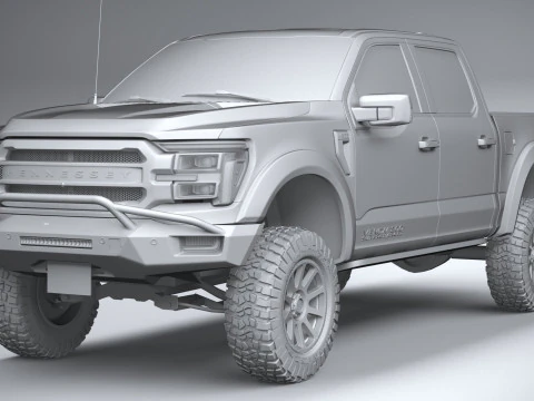 Hennessey Venom 800 F-150 2024 3D Model