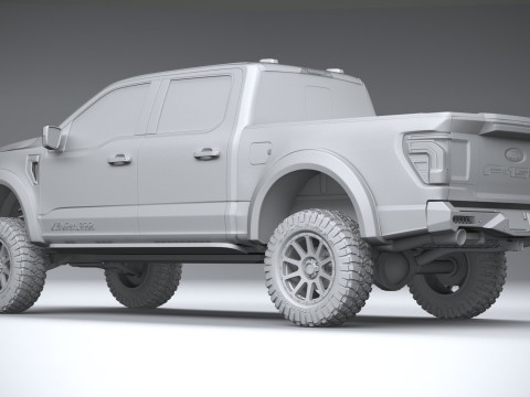 Hennessey Venom 800 F-150 2024 3D Модель
