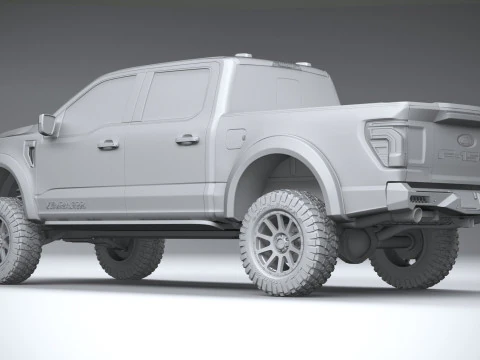 Hennessey Venom 800 F-150 2024 3D Model