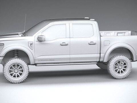 Hennessey Venom 800 F-150 2024 3D Модель