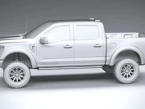 Hennessey Venom 800 F-150 2024 3D Model