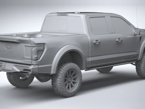 Hennessey Venom 800 F-150 2024 3D Model