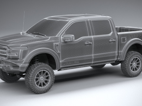 Hennessey Venom 800 F-150 2024 3D Модель