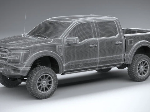 Hennessey Venom 800 F-150 2024 3D Model