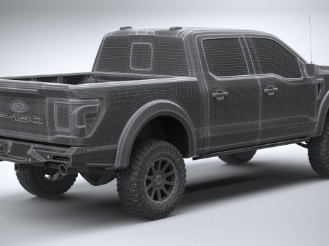 Hennessey Venom 800 F-150 2024 3D Модель