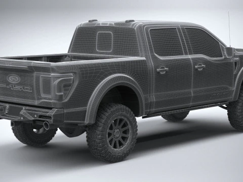 Hennessey Venom 800 F-150 2024 3D Model