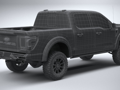 Hennessey Venom 800 F-150 2024 3D Модель
