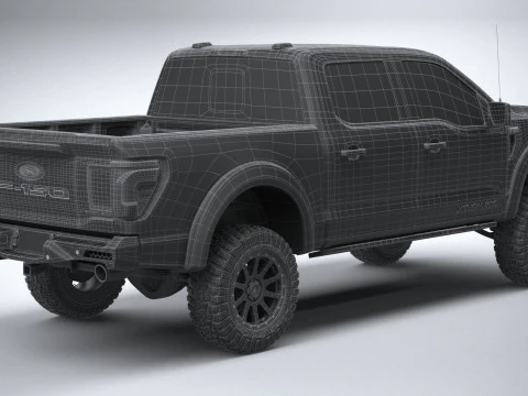 Hennessey Venom 800 F-150 2024 3D Model