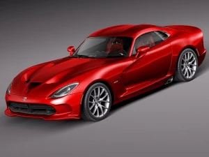 Dodge Viper GTS 2013 3D Model