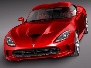 Dodge Viper GTS 2013 Model 3D