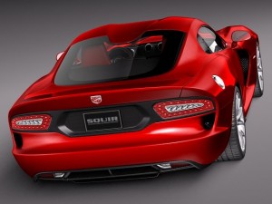 Dodge Viper GTS 2013 Model 3D