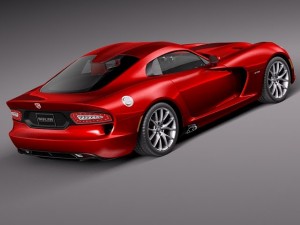 Dodge Viper GTS 2013 Model 3D