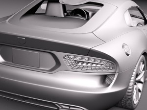 Dodge Viper GTS 2013 Model 3D
