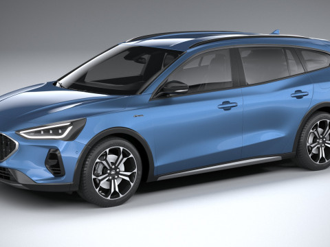Focus Active Wagon 2022 3D Model