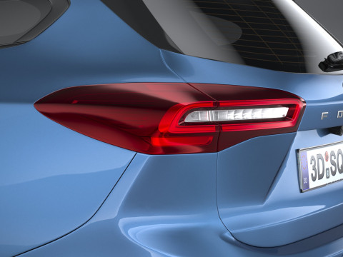 Focus Active Wagon 2022 Model 3D