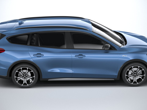 Focus Active Wagon 2022 Model 3D
