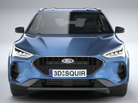 Focus Active Wagon 2022 Model 3D