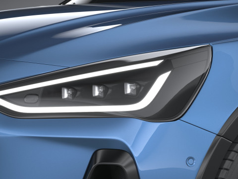 Focus Active Wagon 2022 Model 3D