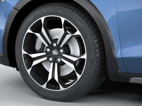 Focus Active Wagon 2022 Model 3D