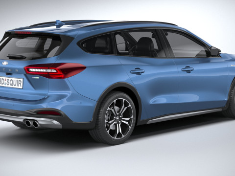 Focus Active Wagon 2022 Model 3D