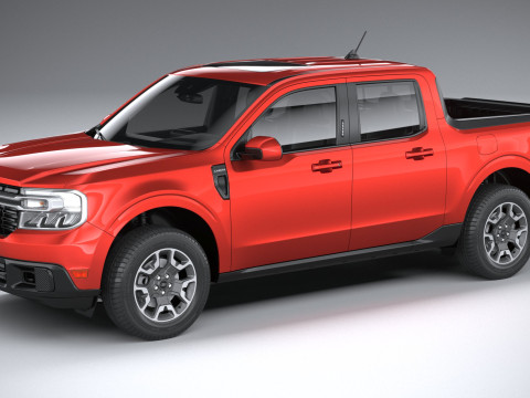 Maverick Lariat FX4 2022 Model 3D