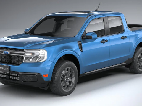 Maverick XLT 2022 3D Model