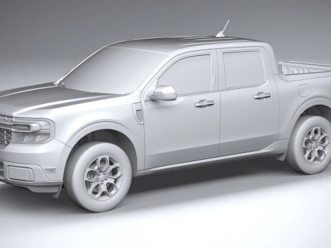 Maverick XLT 2022 3D Model