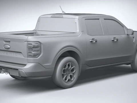 Maverick XLT 2022 3D Model