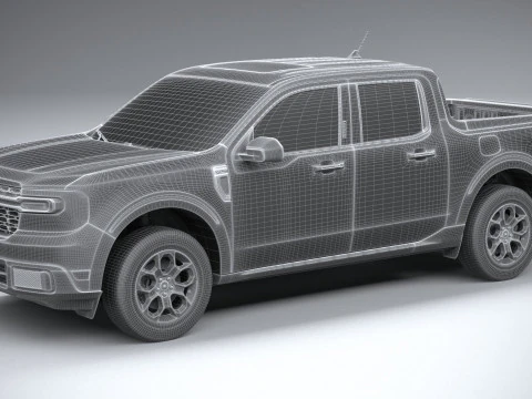 Maverick XLT 2022 3D Model