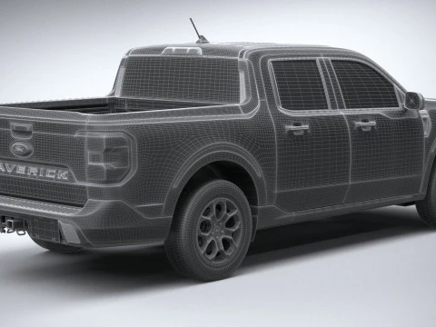 Maverick XLT 2022 3D Model