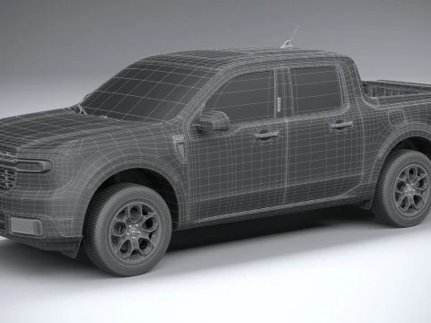 Maverick XLT 2022 3D Model