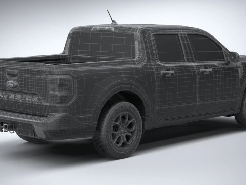 Maverick XLT 2022 3D Model