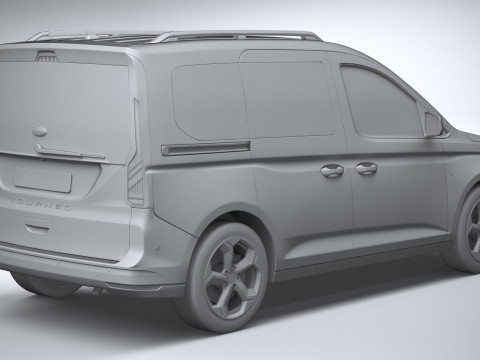 Tourneo Connect 2022 Model 3D