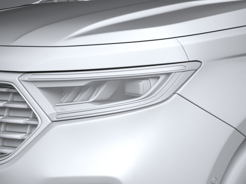 Tourneo Connect Long 2022 3D 模型