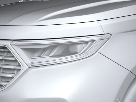 Tourneo Connect Long 2022 3D Model