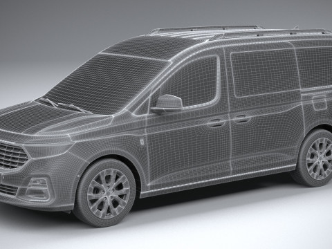 Tourneo Connect Long 2022 3D 模型