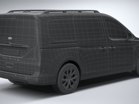 Tourneo Connect Long 2022 3D 模型