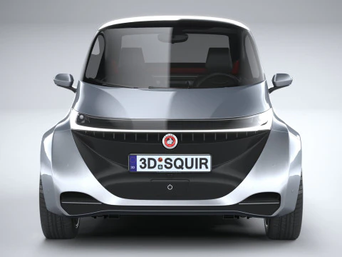 Generic City EV 2022 3D Model